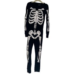 Old Navy Gender-Neutral Matching Snug-Fit One-Piece Pajamas for Kids Small EUC